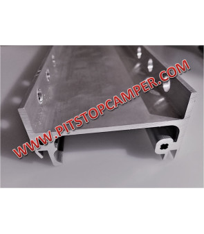 Right - left side in extruded aluminium for step 10856, 856-077-01, 425886