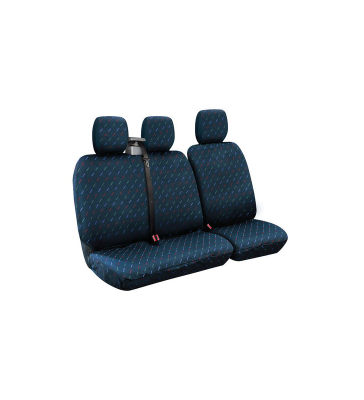 Set fodere MD2 furgone con avvolgicintura - Blu