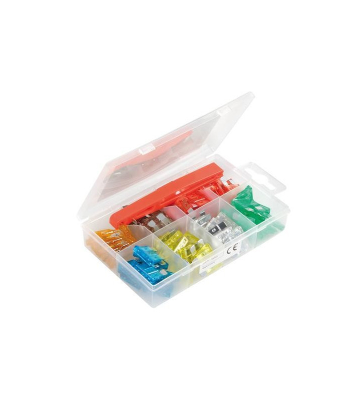 PACK OF 80 ASSORTED UNIVAL FLAT FUSES 14.5 mm