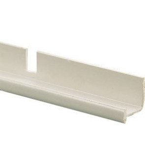 L-förmige Vorhangschiene 2,5 m biegsam 15x9,5x6