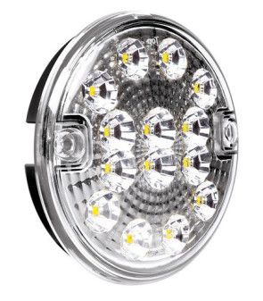 ROUND REVERSING HEADLIGHT 12 / 24V LED Ø 140 mm