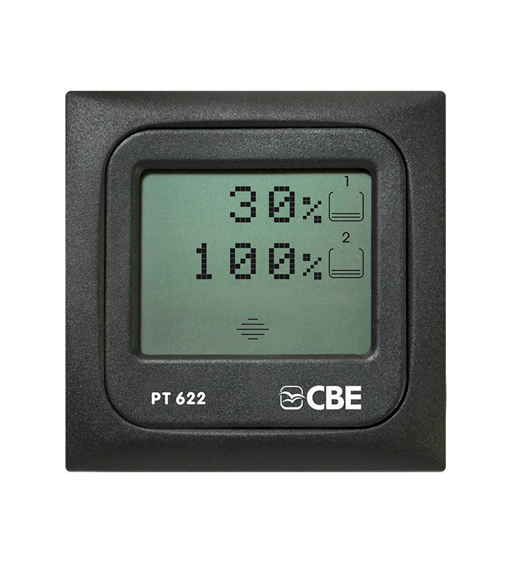 CBE PT622 Gray water level test panel 2 tanks 204662