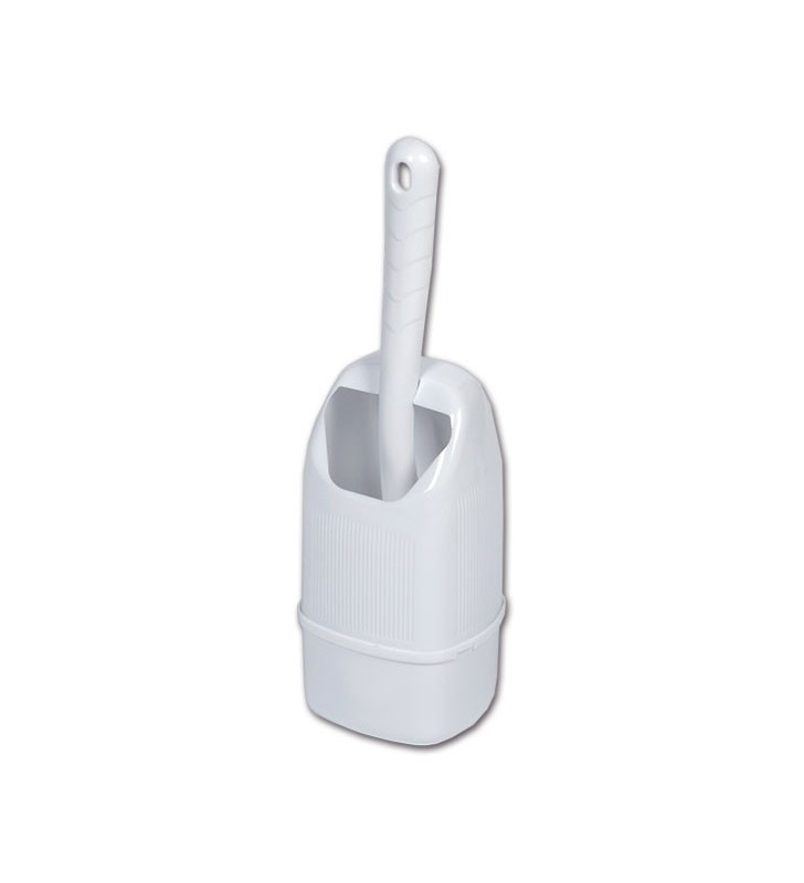 Countertop toilet brush