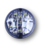 Fanale LED diametro 95 mm retromarcia trasparente 12-24V