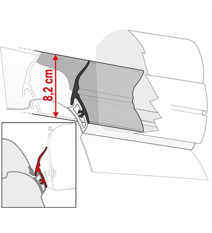 CALIFORNIA FLAME Rain Guard Kit