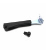 Short compass arm for doors with adjustable spring