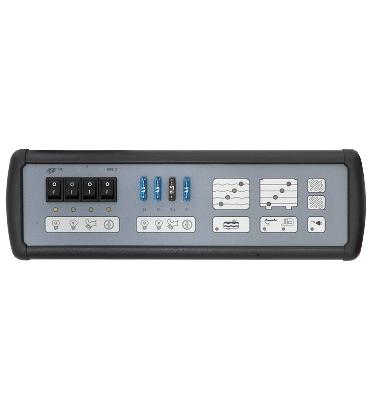 CBE C860-ST LED control panel with fuse