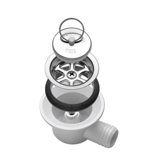 SIPHON COURBÉ 530S trou 40 mm - PG 25 mm - 9600050026