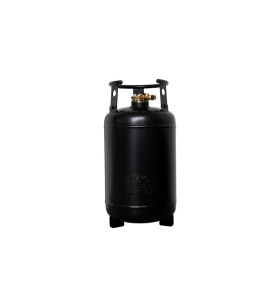 CAMPKO Gasflasche 67R01 Stahl 30 L - 14 Kg Multiventil und Manometer