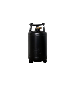 Bouteille de gaz CAMPKO 67R01 acier 30 L - 14 Kg multivalve et manomètre