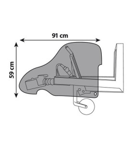 COPERTURA PVC GIUNTO, SPINOTTO, FRENO DI RIMORCHI E ROULOTTE