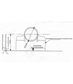 ASTA SCORREVOLE - TELESCOPICA PER ANTENNA TV CAMPEGGIO CARAVAN.