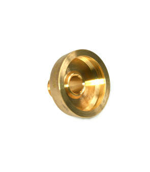 DISH-Anschluss Ø22 mm für W21,8 Messing