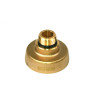 DISH connection Ø22 mm for W21.8 brass