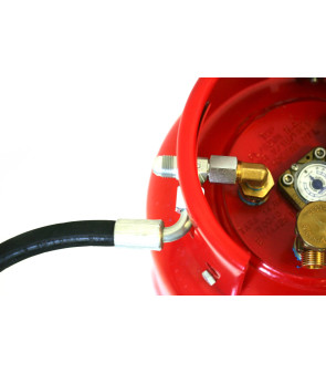 Pezzo tipo B a T da 3/4 pollice 16 UNF, 2 x filettatura esterna, 1 x filettatura interna