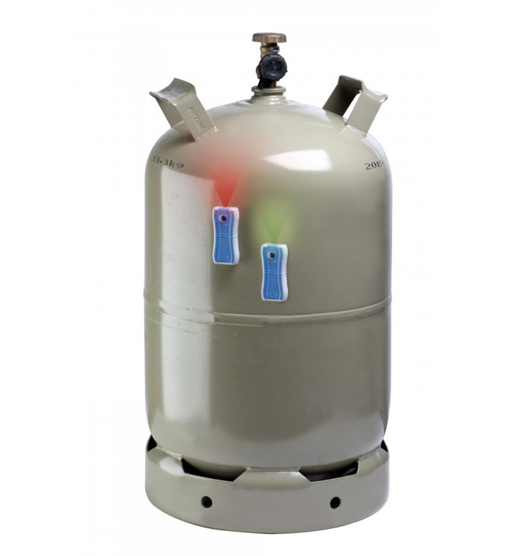 Level indicator for GASLOCK gas cylinders