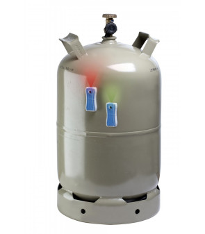 Level indicator for GASLOCK gas cylinders