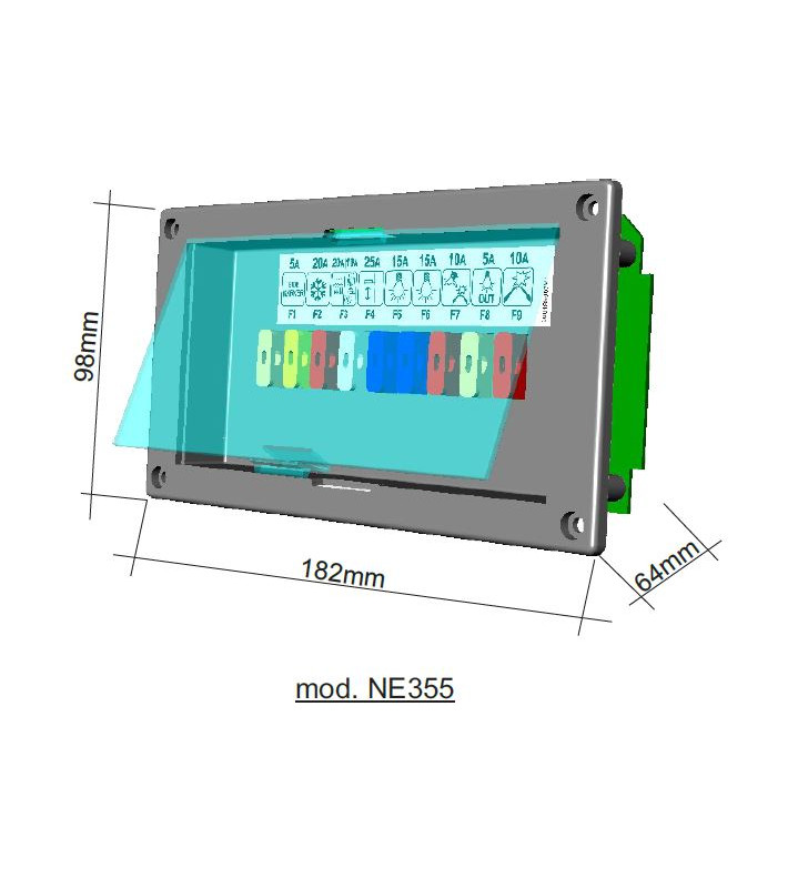 2557.355.01 - NE185 VS NE355 standard fuse...