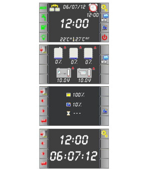 1347.273.01 NE273 touch panel with 4.3" color LCD screen