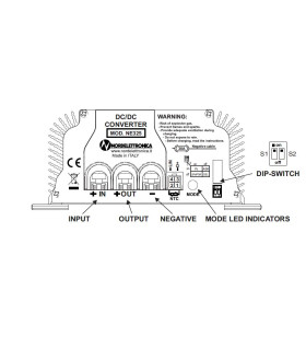 Nordelettronica NE325 - 25A Booster Batterieladegerät 12 V auch Lithium