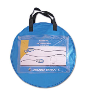 Fabric bag for storing electrical extension cables