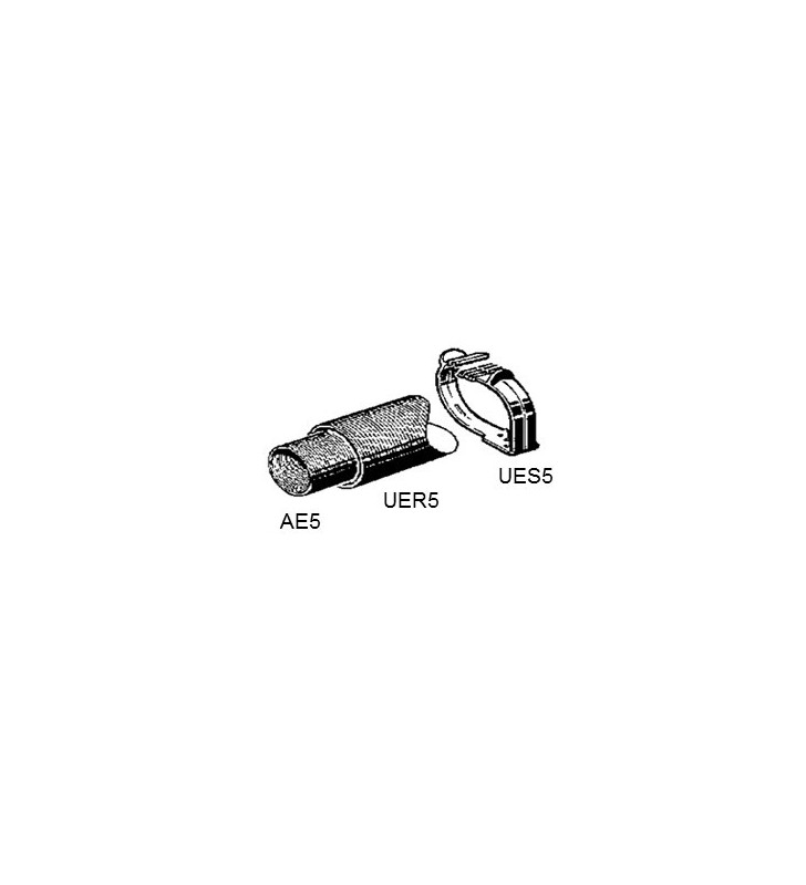 Tube 70 x prot. exhaust 65mm