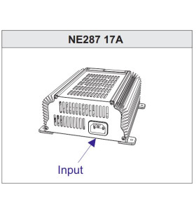 NE287 21 A fixed battery charger without NORDELETTRONICA wiring also Lithium