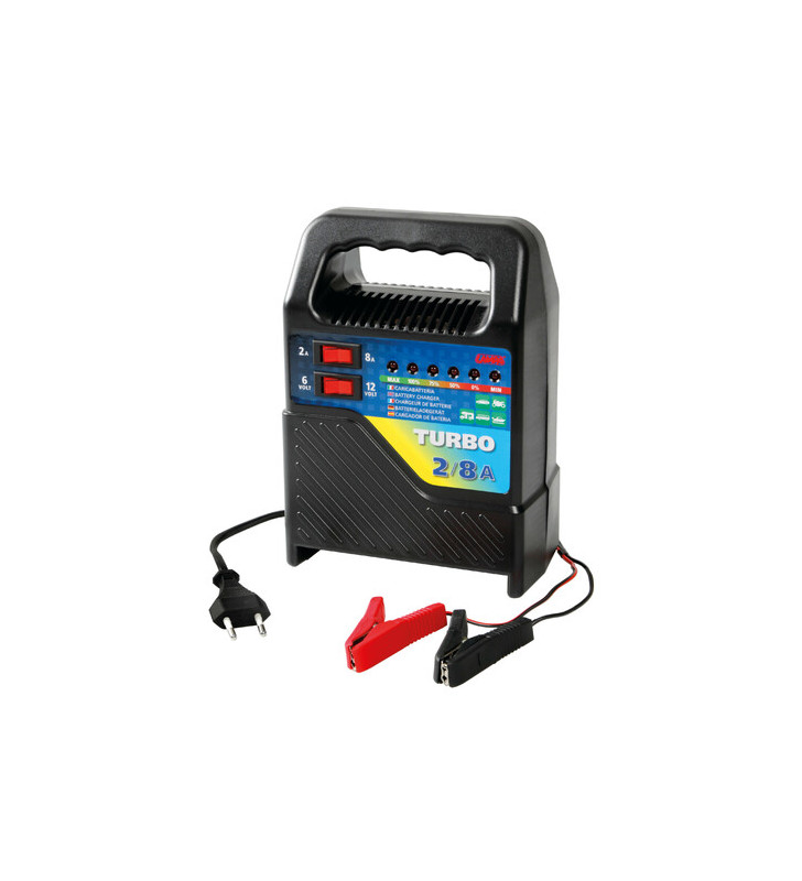 8 "8A - 12V" TURBO LAMPA BATTERY CHARGER