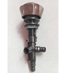 Grifo bajo encimera COMET marrón con microinterruptor
