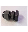 CABLE GLAND + NUT PG9 BLACK FOR CABLES FROM 4 TO 8 MM