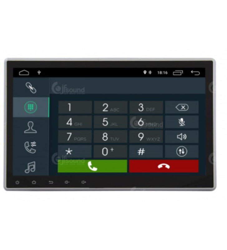 UNIVERSAL CAR RADIO 1 DIN 10.1 '' 2 + 16 GB -...