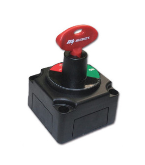 2-position battery switch with removable key 300 A