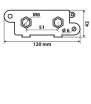 Portafusibile in linea ANL con coperchio 40-275A