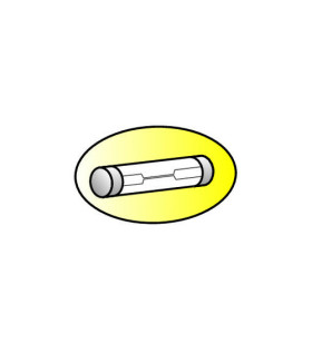 Inline fuse holder PF-4 glass fuses