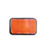 Reflex reflector 95x60 with orange adhesive