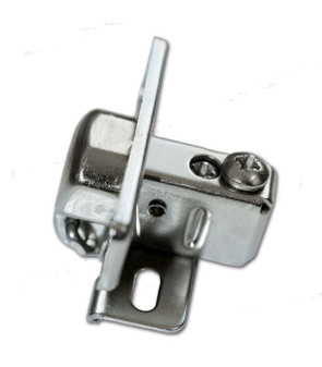 Mini hinge for doors with short arm and thin doors