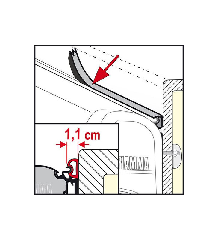 Rain Guard S bracket AS120