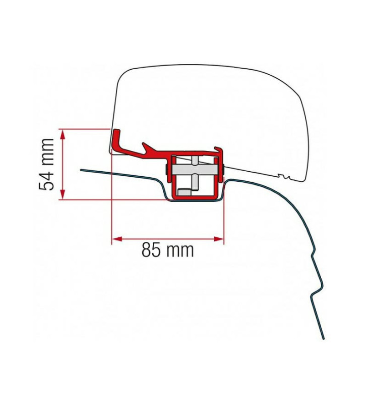 Adaptateur F40 KIT VAN VW T5/T6 DEPUIS 2003