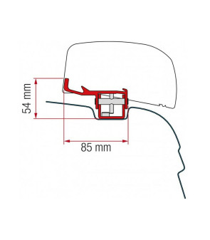 Adaptateur F40 KIT VAN VW T5/T6 DEPUIS 2003