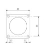 4-position battery selector with rotary knob 300 A