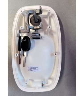 Serrure SMART FAP blanche complète avec rotor et clés