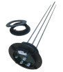 1347.000.01 - SONDE DE CONTRÔLE NE 4 TIGES 475 mm NIVEAUX D'EAU CLAIRE