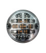 LED-Lichtdurchmesser 95 mm Richtung/Stopp transparent 12-24V