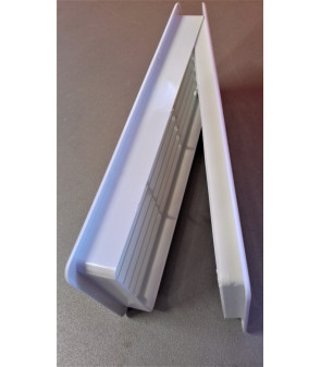 Aeratore Rettangolare Varie misure bianco RAL9002