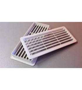 Rectangular Aerator Various sizes white RAL9002