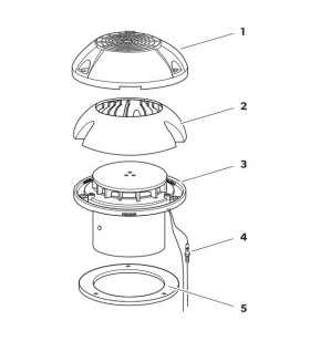 DOMETIC GY11 electric 12V roof fan