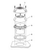 Ventilateur de toit électrique 12V DOMETIC GY11