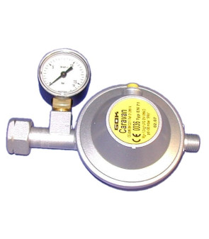 Gas regulator 30mbar 1.2kg Man ValSicur ITA OMOLOG ITA