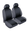 Pair of front seat covers in jacquard - Anthracite