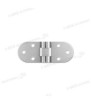 3x8 biscuit hinge c / chrome block